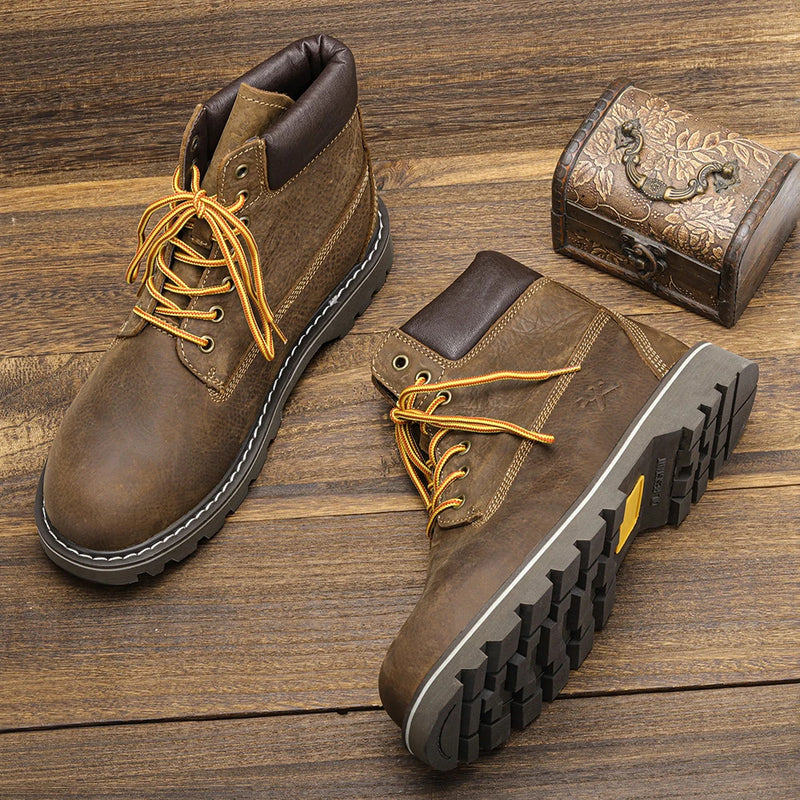 Vardi Dante™ skórzane buty zimowe | prawdziwe zimowe ocieplacze