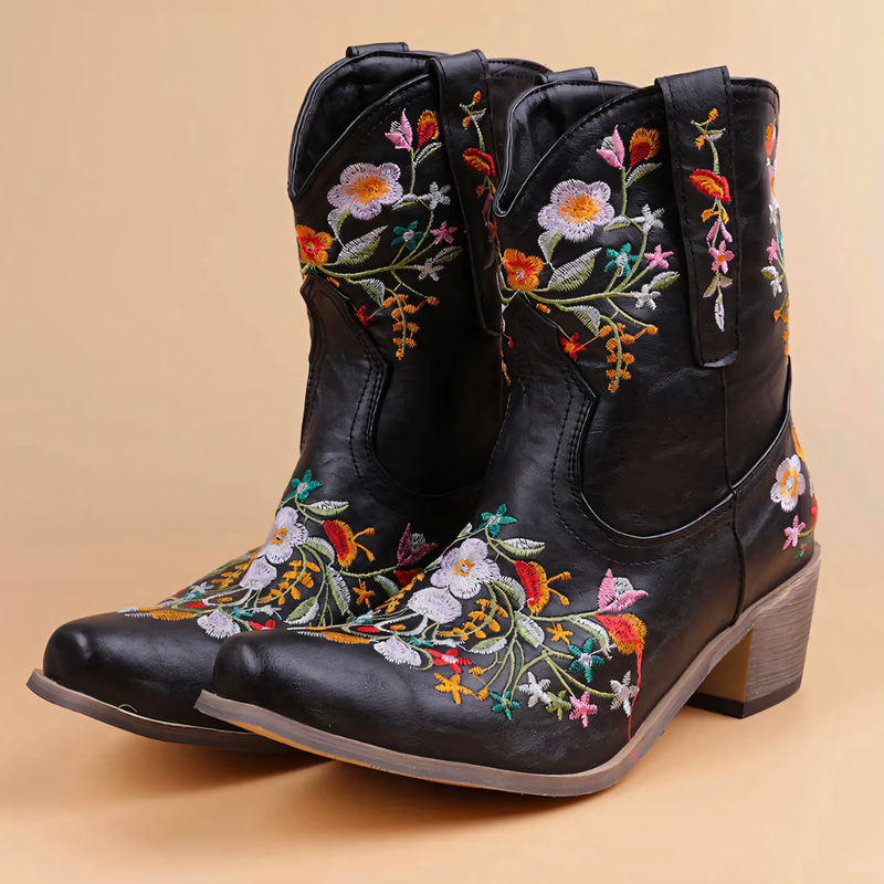 Weerbestendige Vintage Cowgirl Laarzen - Sierra