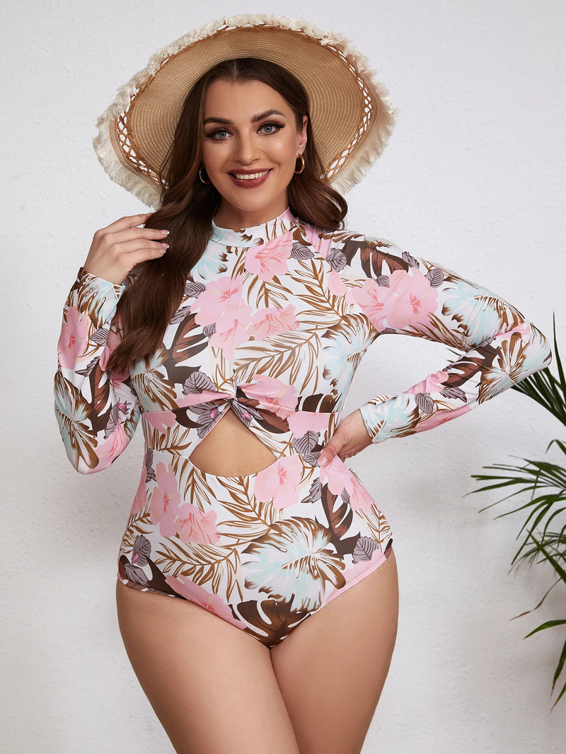 Vardi Dante™ Veerle Plus-Size Vintage Badpak | Uniek & Trendy