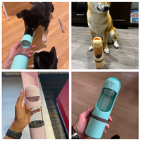2-in-1 Voer- en Waterfles voor Onderweg - PawBuddy