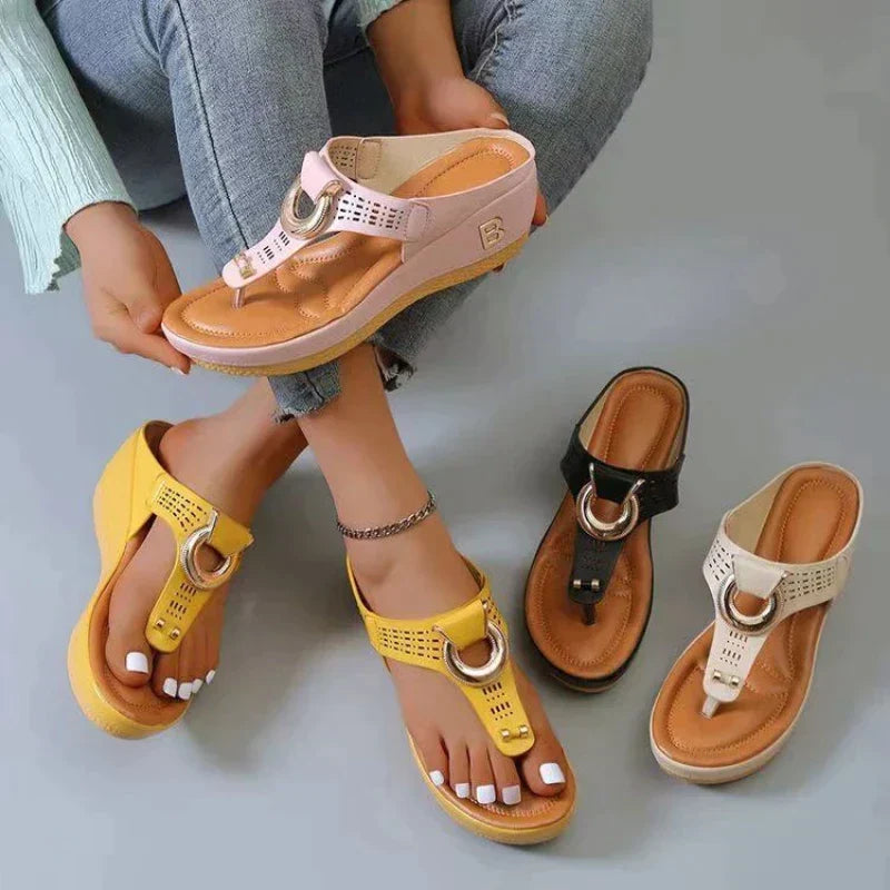 Comfortabele Dames Sandalen met Ondersteunende Pasvorm – Talia