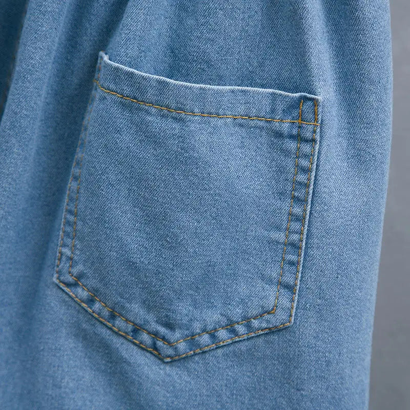 Vardi Dante™ Linde Plus Size Short | Denim & Trendy