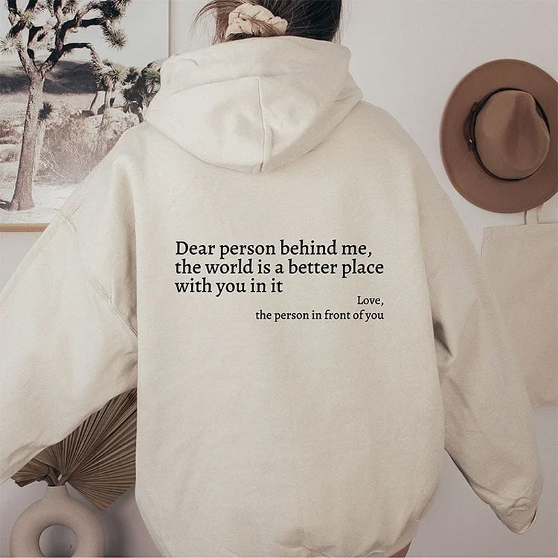 Stijlvolle Hartverwarmende Dames Hoodie - Aurora