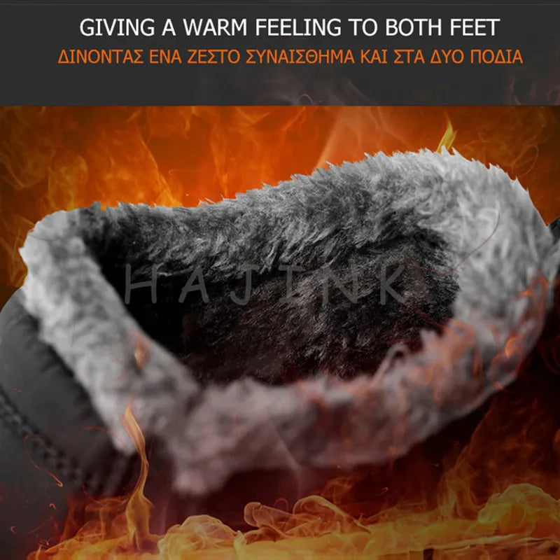 Vardi Dante™ Śnieżne Kapcie | Ciepłe i suche wsuwane buty