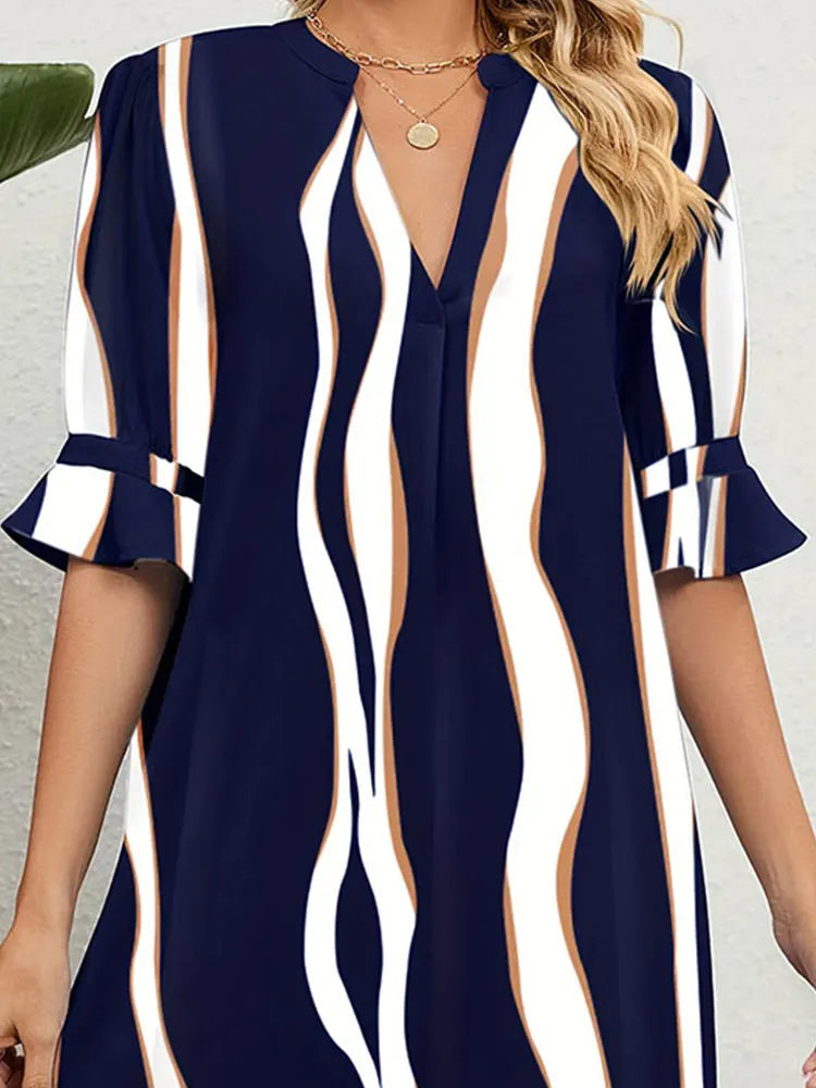 Vardi Dante™ Monique Plus-Size Jurk | Casual & Trendy