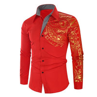 Herenoverhemd met Gouden Details – Darius