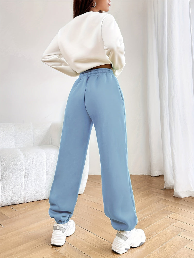 Tweedelig Jogginpak met Trendy Letterprint - Isabelle