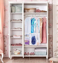 Składane torby na odzież duńską z kieszenią na akcesoria – zestaw 5 sztuk (1+1 GRATIS)