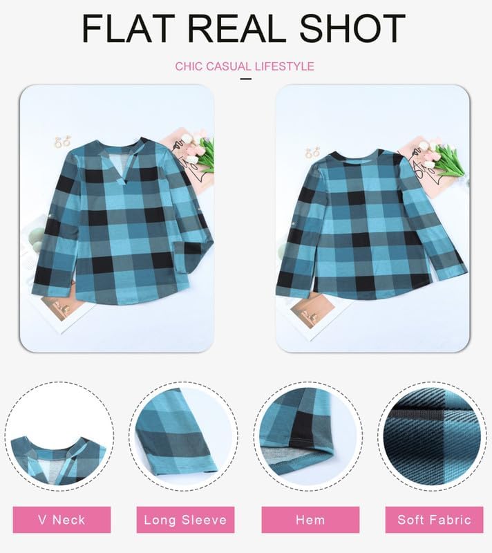 Stijlvolle Casual Geruite Damesblouse - Lara