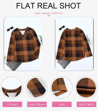 Stijlvolle Casual Geruite Damesblouse - Lara