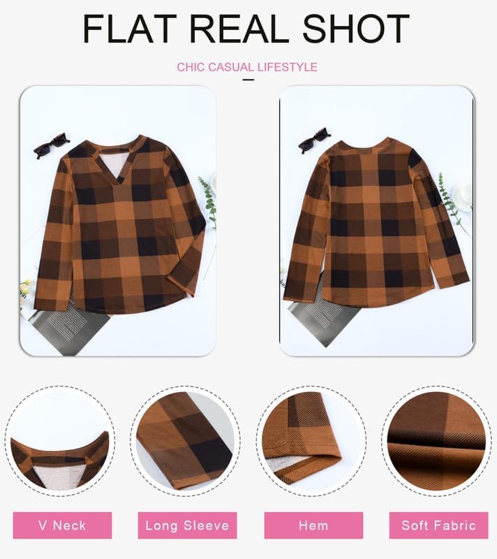 Stijlvolle Casual Geruite Damesblouse - Lara