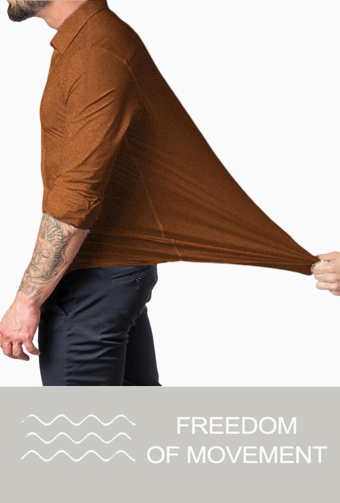 Kreukvrij Slim Fit Overhemd voor Heren - David
