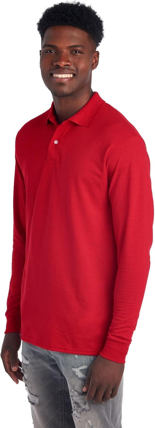 Heren Polo met Lange Mouwen - Mark