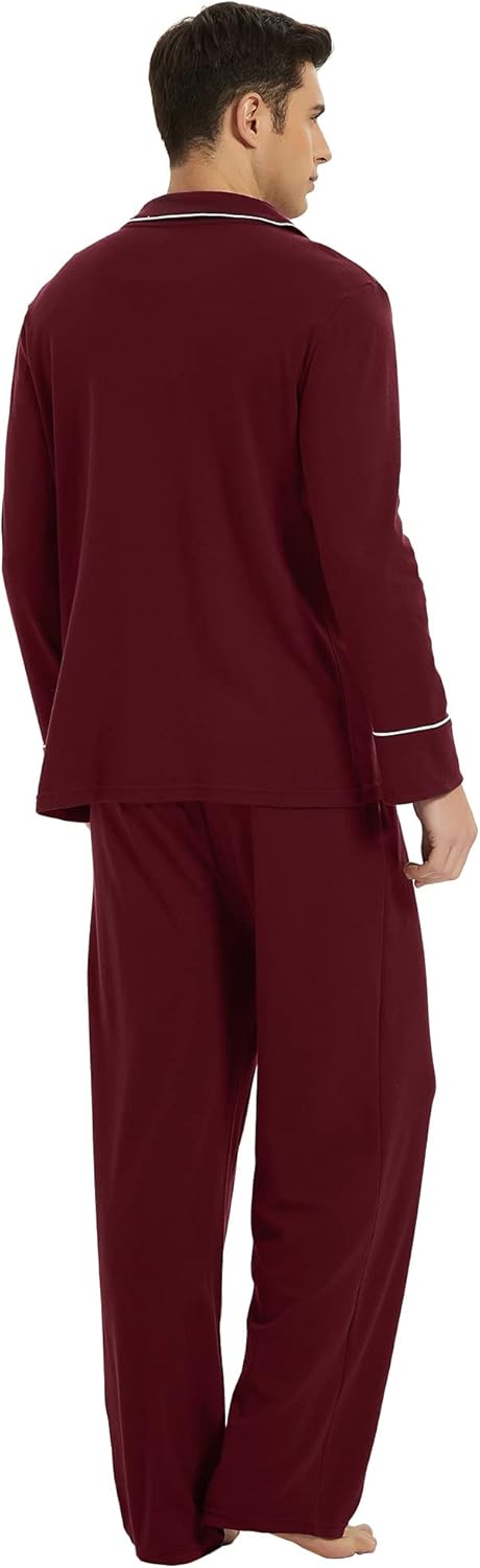Comfortabele Katoenen Heren Pyjama - Leo