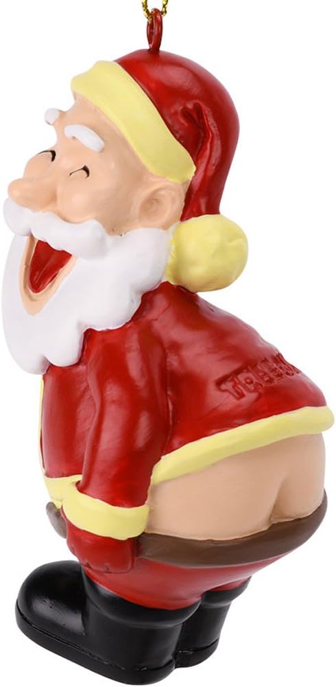 Grappige Kerstboomdecoratie - SantaSass