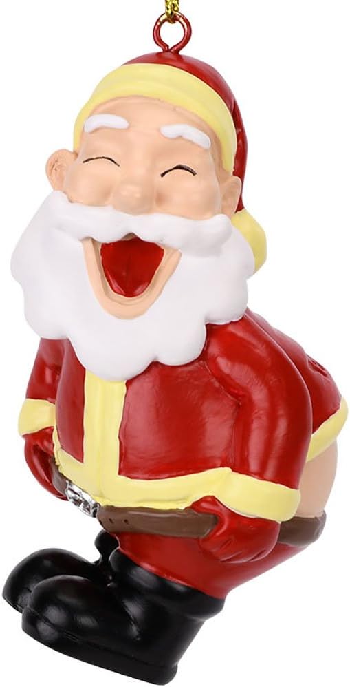 Grappige Kerstboomdecoratie - SantaSass