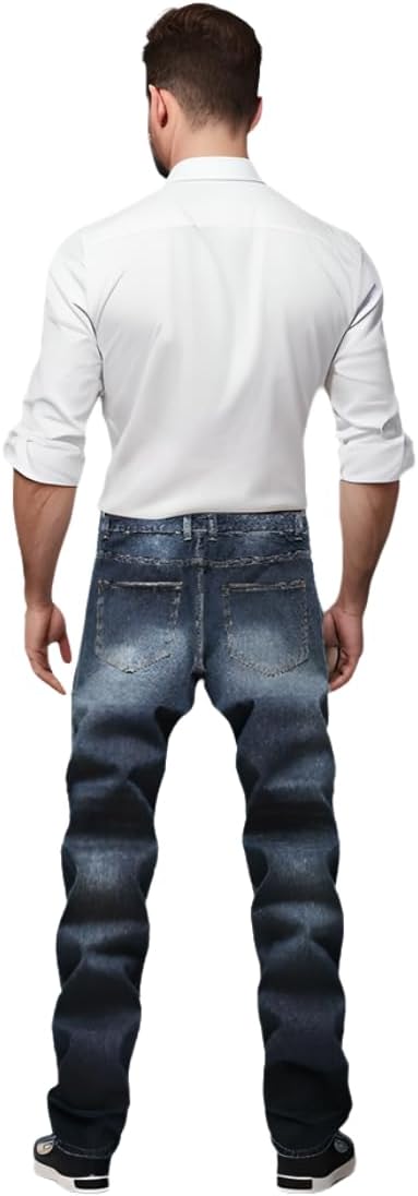 Heren Slim-Fit Ripped Jeans - Mick