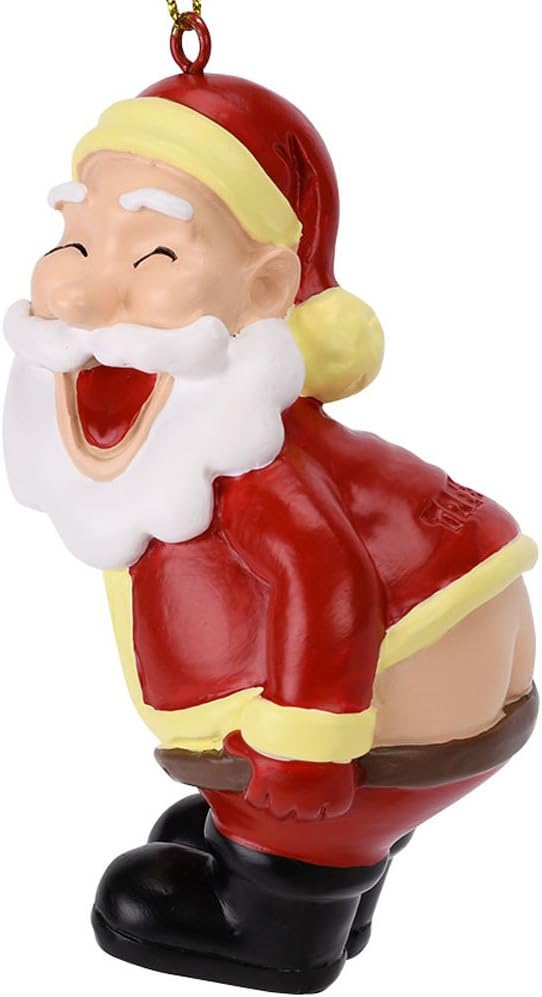Grappige Kerstboomdecoratie - SantaSass