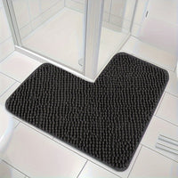 Luxe L-vormige Antislip Hoekdouchemat - Evelyn