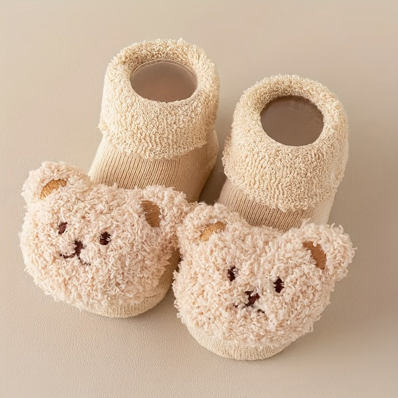 Antislip Babysokjes – Mila | Met Schattig Berenontwerp