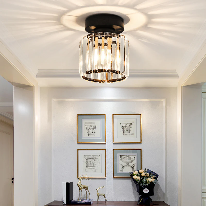 Moderne Kristallen Plafondlamp - CrystalGlow