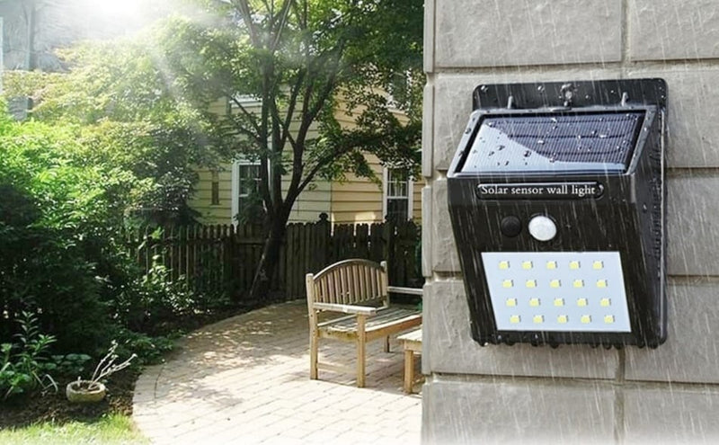 Set van 5 Solar LED Buitenlampen – LumaPath