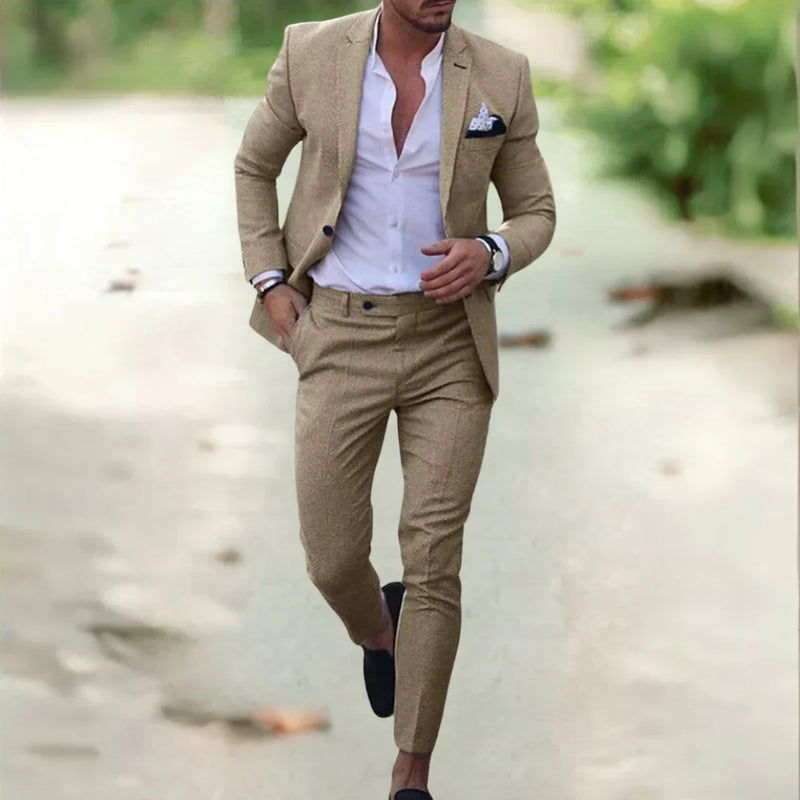 Stijlvol Slim Fit Herenpak – Dante