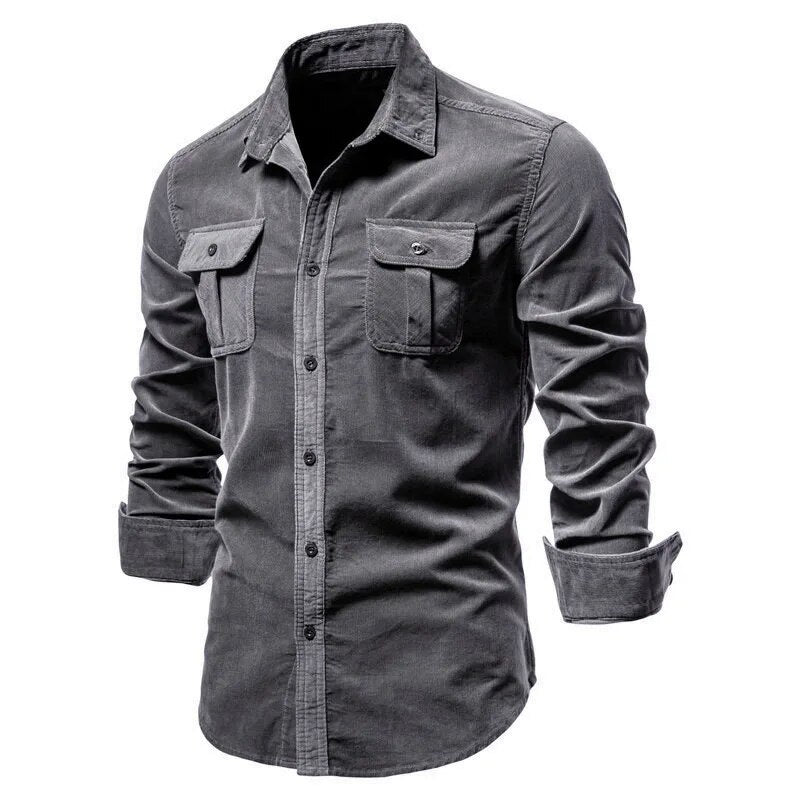 Vardi Dante™ Casual Overhemd | Casual corduroy overhemd voor elk moment