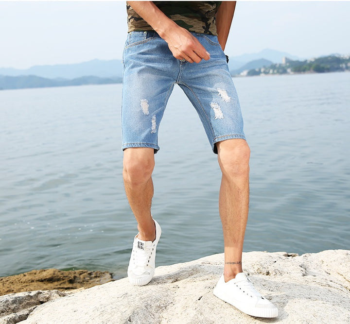 Vardi Dante™ Levijn Korte Spijkerbroek | Casual & Stijlvol