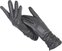Klassieke Leren Dames Handschoenen - LuxLeather