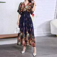 Vardi Dante™ Mia Maxi-Jurk | Retro & Casual