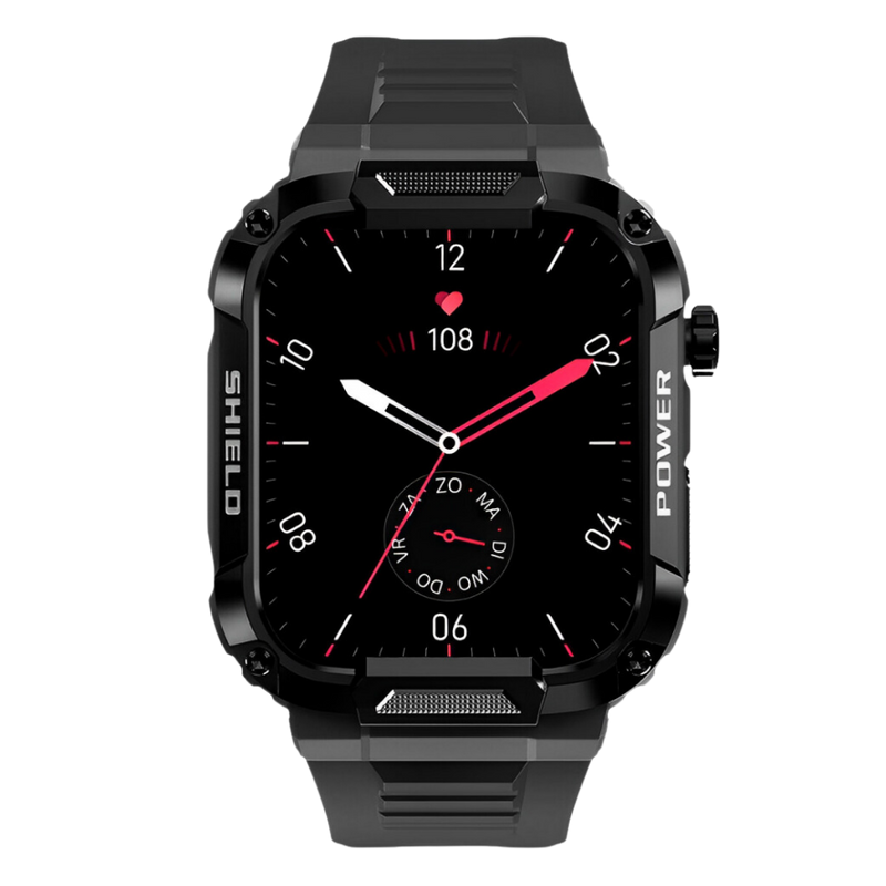 Robuuste Smartwatch voor Heren - IronPulse X1