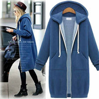 Casual Lang Damesvest - CozyZip