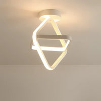 Moderne LED Plafondlamp met Dubbel Ringontwerp - Twilight Rings