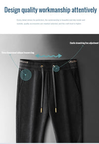 Vardi Dante™ Julian Cord klasyczne spodnie | Projektant luksusowych spodni roboczych