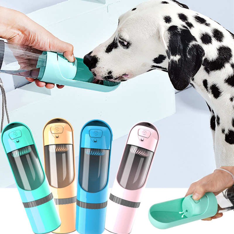 2-in-1 Voer- en Waterfles voor Onderweg - PawBuddy