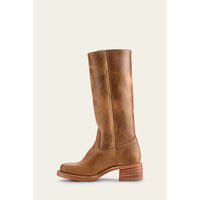 Skórzane jesienne kozaki damskie – Naomi