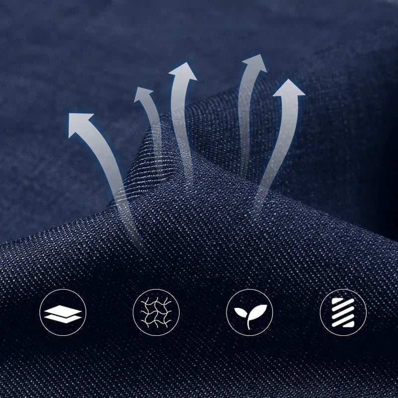 Herenjeans met Hoge Taille en Rechte Pijp – Tobias