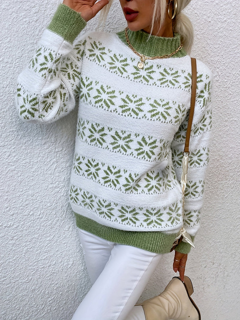 Christmas Patroon Trui - Holly