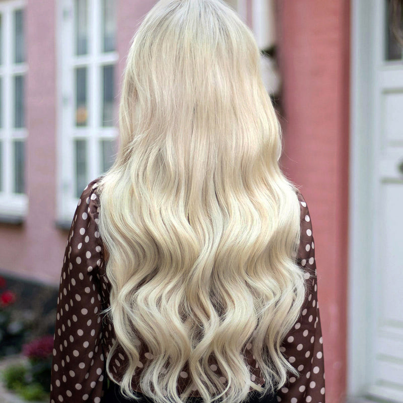 Clip-in Hairextension Set – Sorella (Light Ash Blonde 60B)