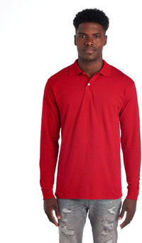 Heren Polo met Lange Mouwen - Mark