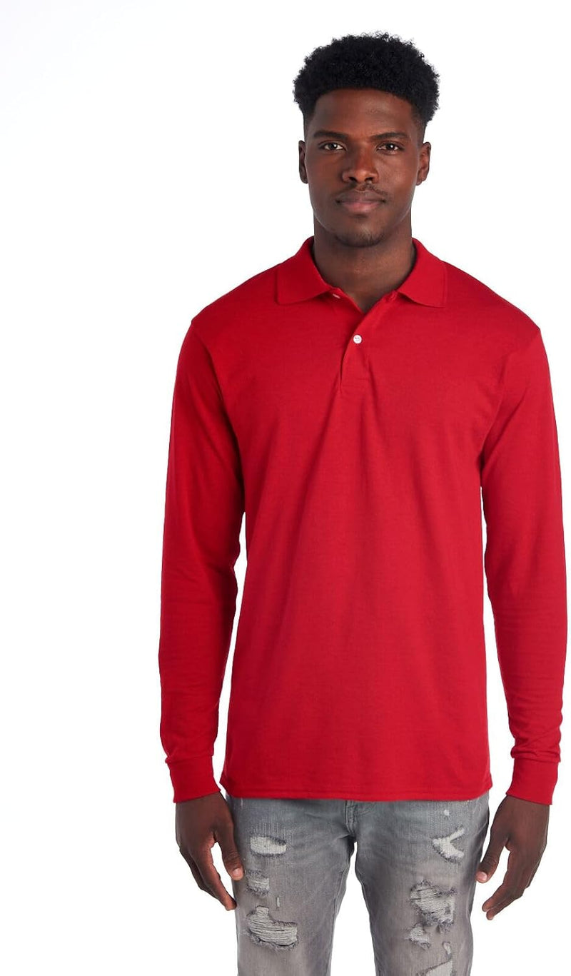 Heren Polo met Lange Mouwen - Mark