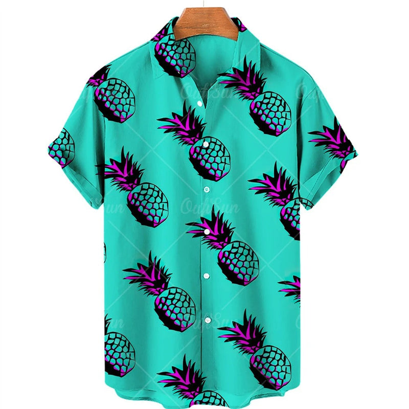 Tropisch Hawaii Overhemd met Korte Mouwen – Mateo