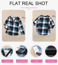 Stijlvolle Casual Geruite Damesblouse - Lara