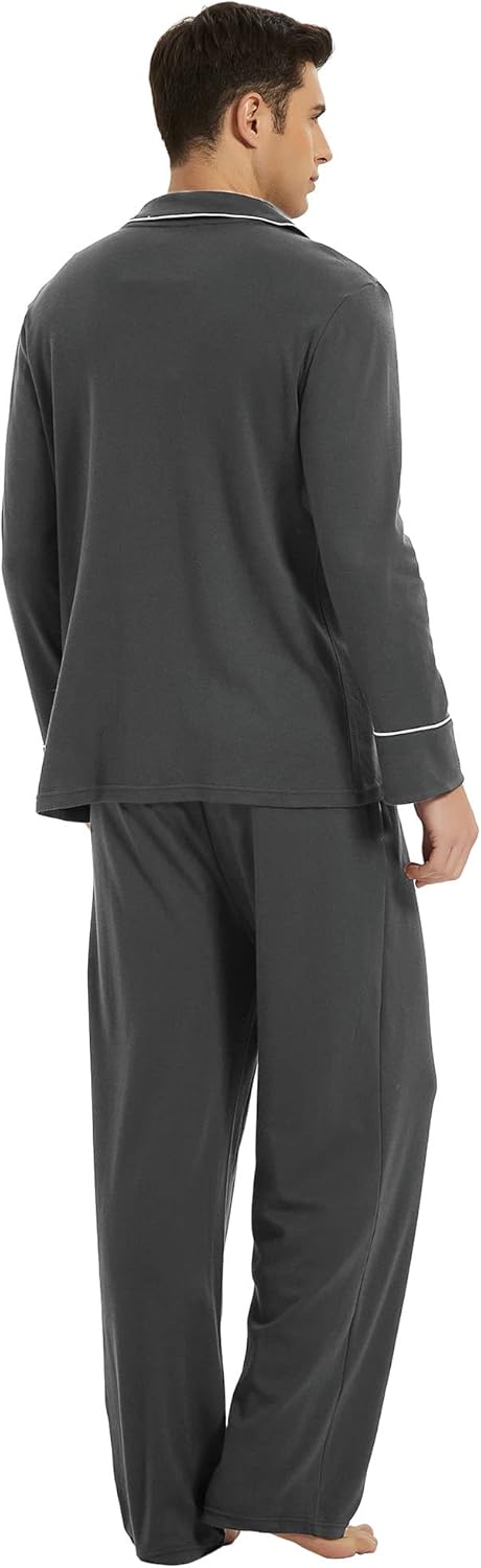 Comfortabele Katoenen Heren Pyjama - Leo