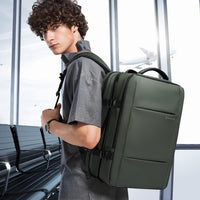 Uitbreidbare 26–45L Waterdichte Reisrugzak met Laptopvak & Zijhandvat
