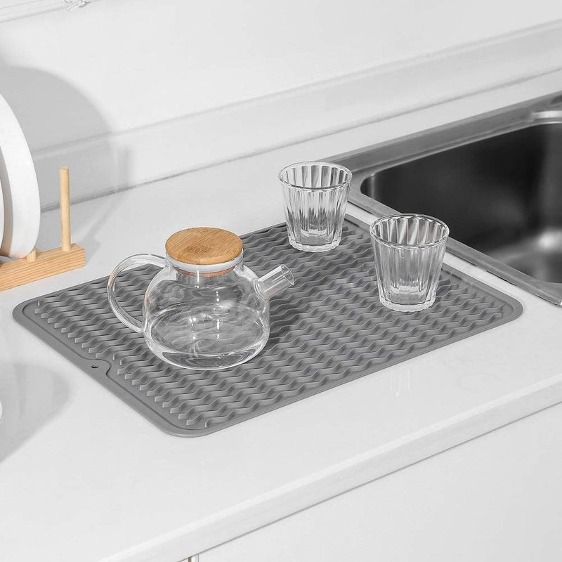 Eco-vriendelijke siliconen afdruipmat - Meervoudig gebruik & hittebestendig