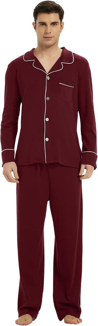Comfortabele Katoenen Heren Pyjama - Leo