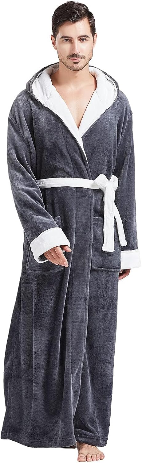 Comfortabele Flanellen Heren Badjas - James
