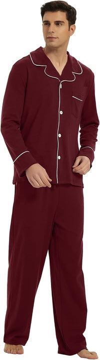 Comfortabele Katoenen Heren Pyjama - Leo